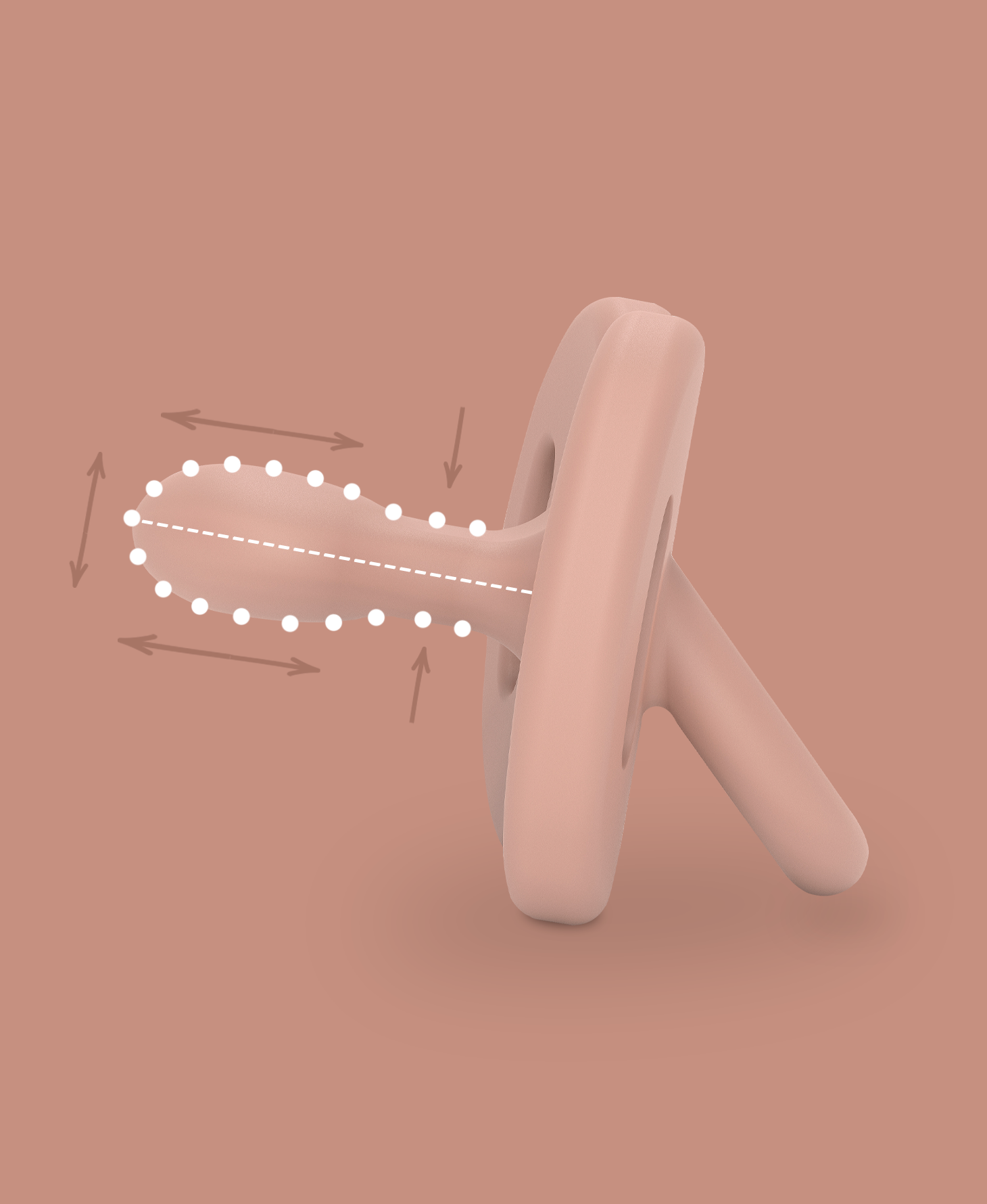 SUZETA FIZIOLOGICA 100% DIN SILICON SX PRO 6-18 LUNI COLOUR ESSENCE SUAVINEX